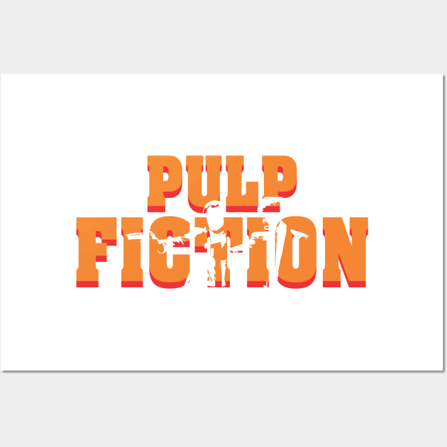 Pulp Fiction Logo Wall Art by mito42